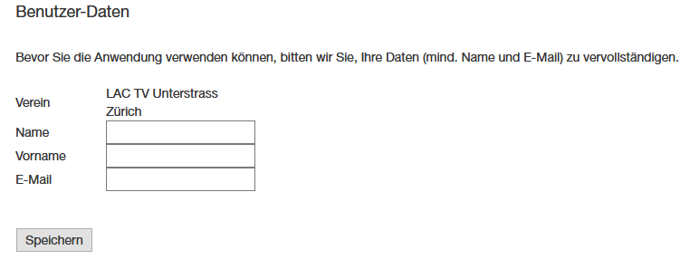 Userdaten